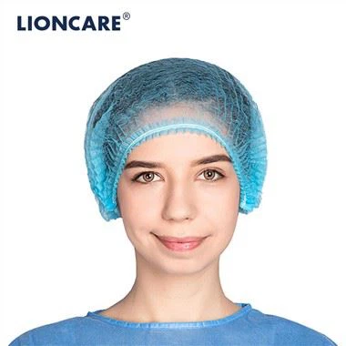 LIONCARE® Polypropylene Double-elastic Disposable Clip Cap