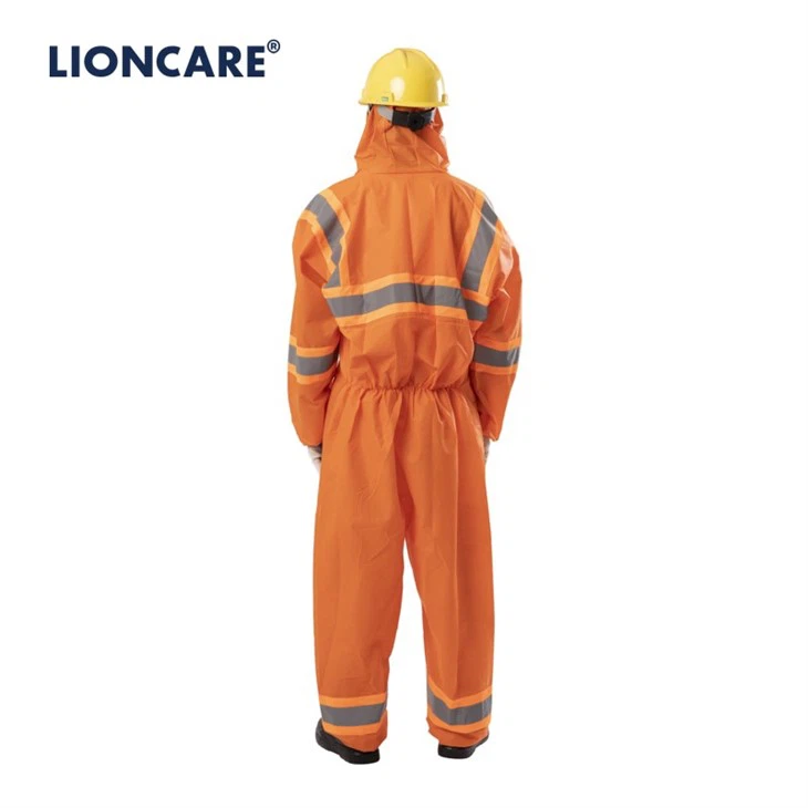 CoverLite TYPE 5/6 Reflective Taped Disposable Coverall
