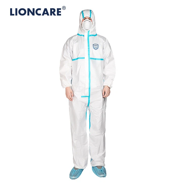 LIONCARE® CoverPrem+ Disposable Protective Coverall