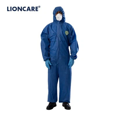 LIONCARE® CoverLite Lightweight Disposable Protective Coverall